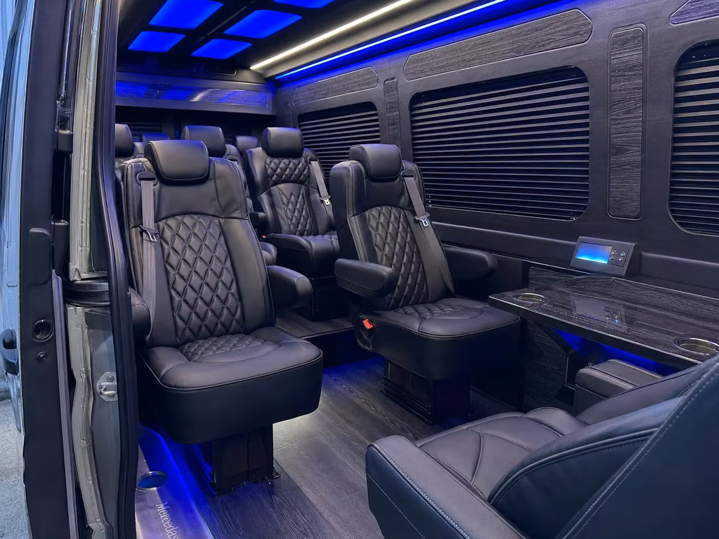 sprinter van transportation for groups and events across richardson